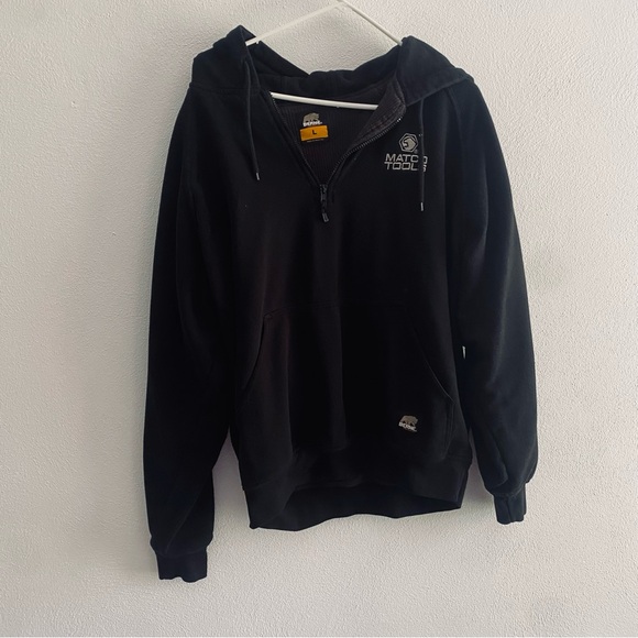 Berne Workwear Matco Tools black zip up sweatshirt - Picture 2 of 8